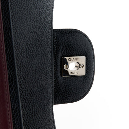 Chanel Caviar Quilted Jumbo Double Flap Black 7 of 12
