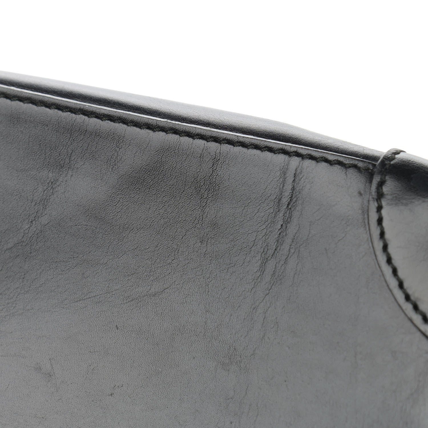 Gucci Calfskin Tote Black 14 of 18