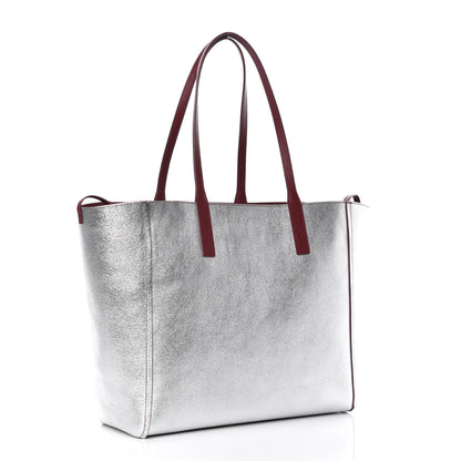 MCM Grained Calfskin Medium Reversible Wandel Tote Ruby Tan 5 of 13