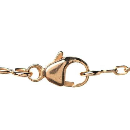 Hermes Lacquered Gold Pop H Pendant Necklace Black 3 of 4