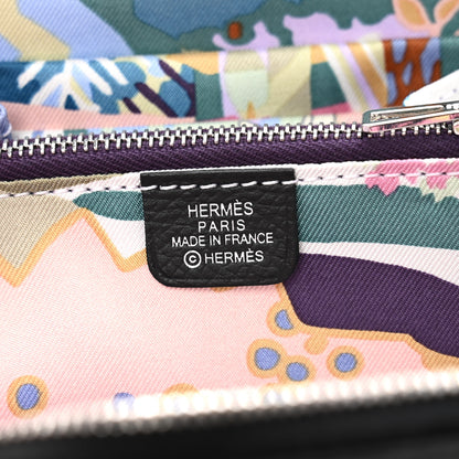 Hermes Epsom Silk'in Compact Wallet Black 6 of 9
