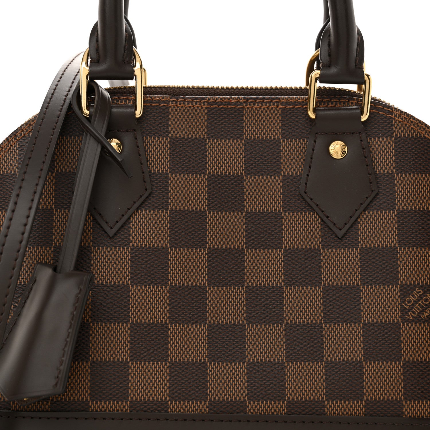 Louis Vuitton Damier Ebene Alma BB 7 of 10