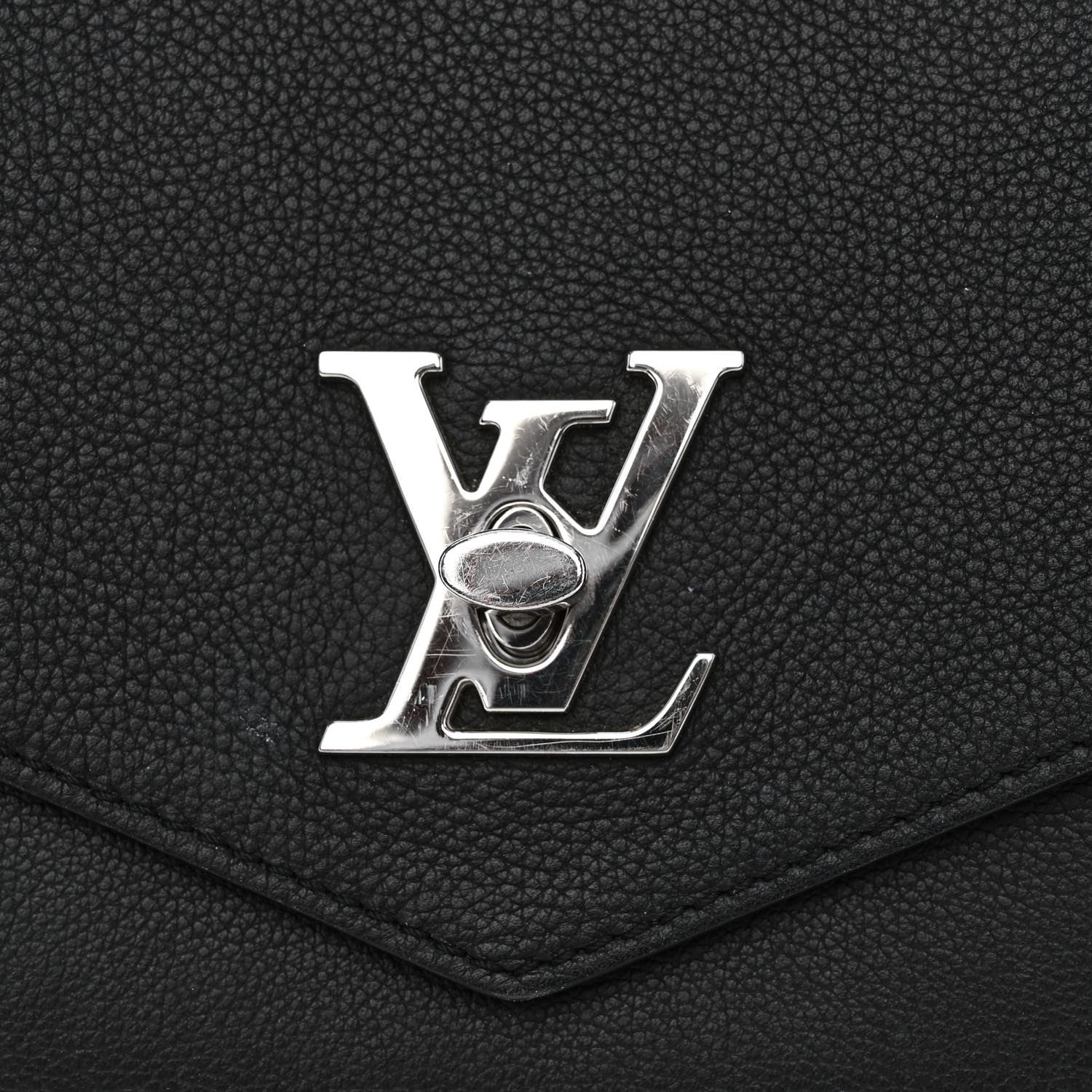 Louis Vuitton Soft Calfskin My Lockme Top Handle Black 14 of 15