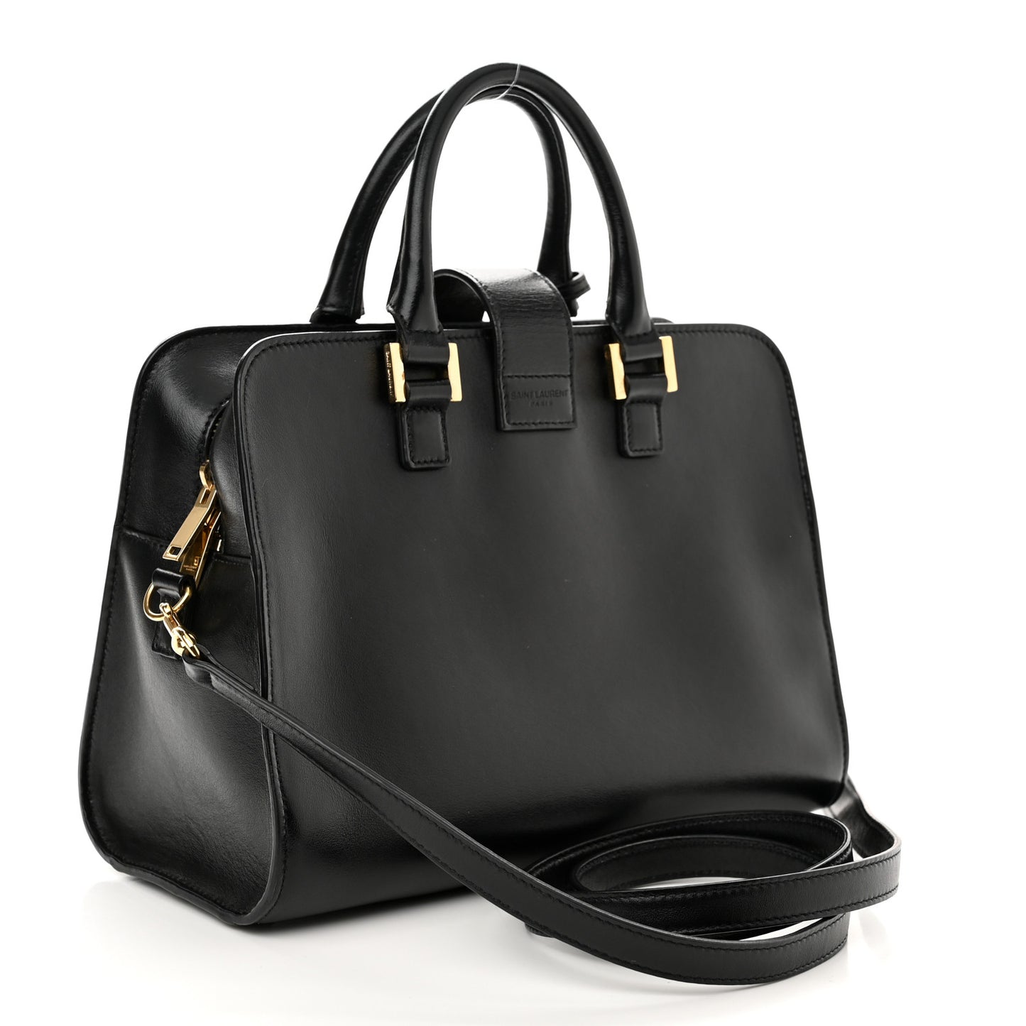 Calfskin Monogram Baby Cabas Black