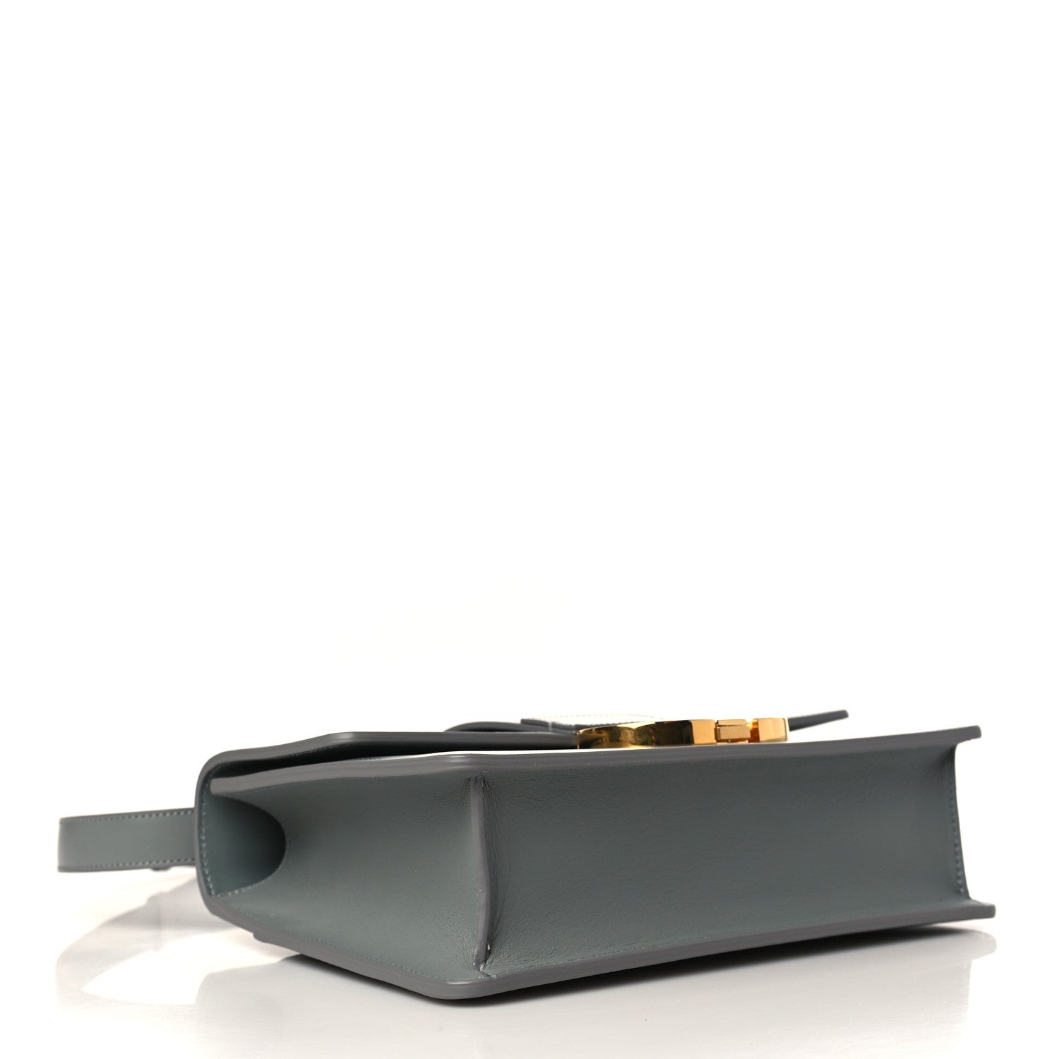 Christian Dior Smooth Calfskin 30 Montaigne Flap Bag Gray 4 of 9