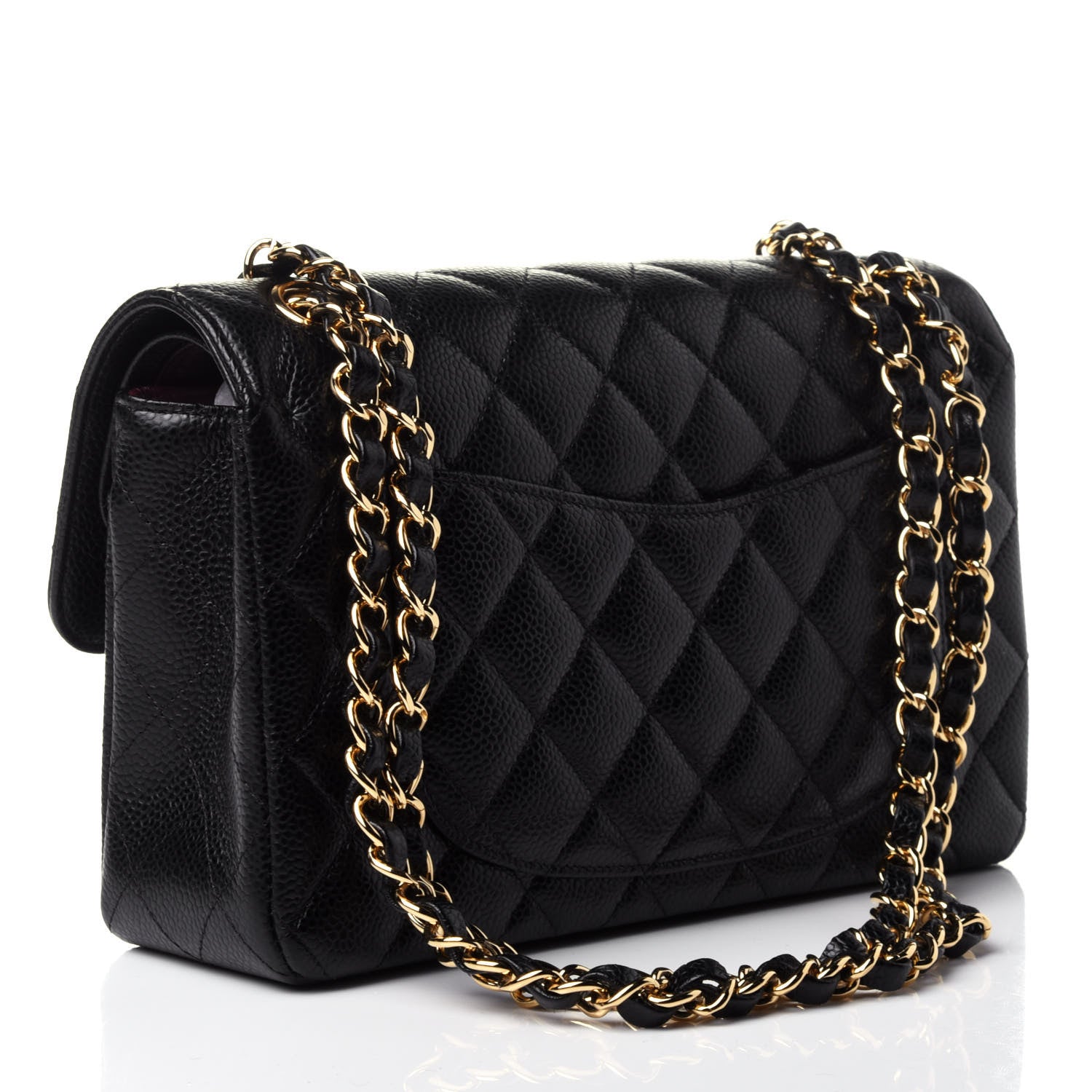 Chanel Caviar Quilted Small Double Flap Black 2 of 4