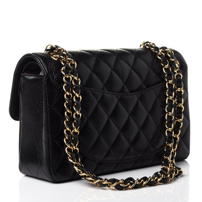 Chanel Caviar Quilted Small Double Flap Black 2 of 4