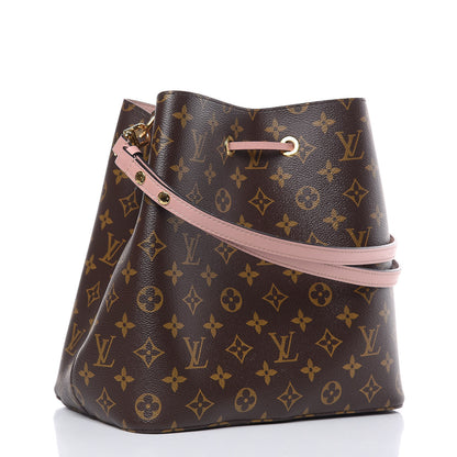 Louis Vuitton Monogram Neonoe MM Rose Poudre 4 of 9