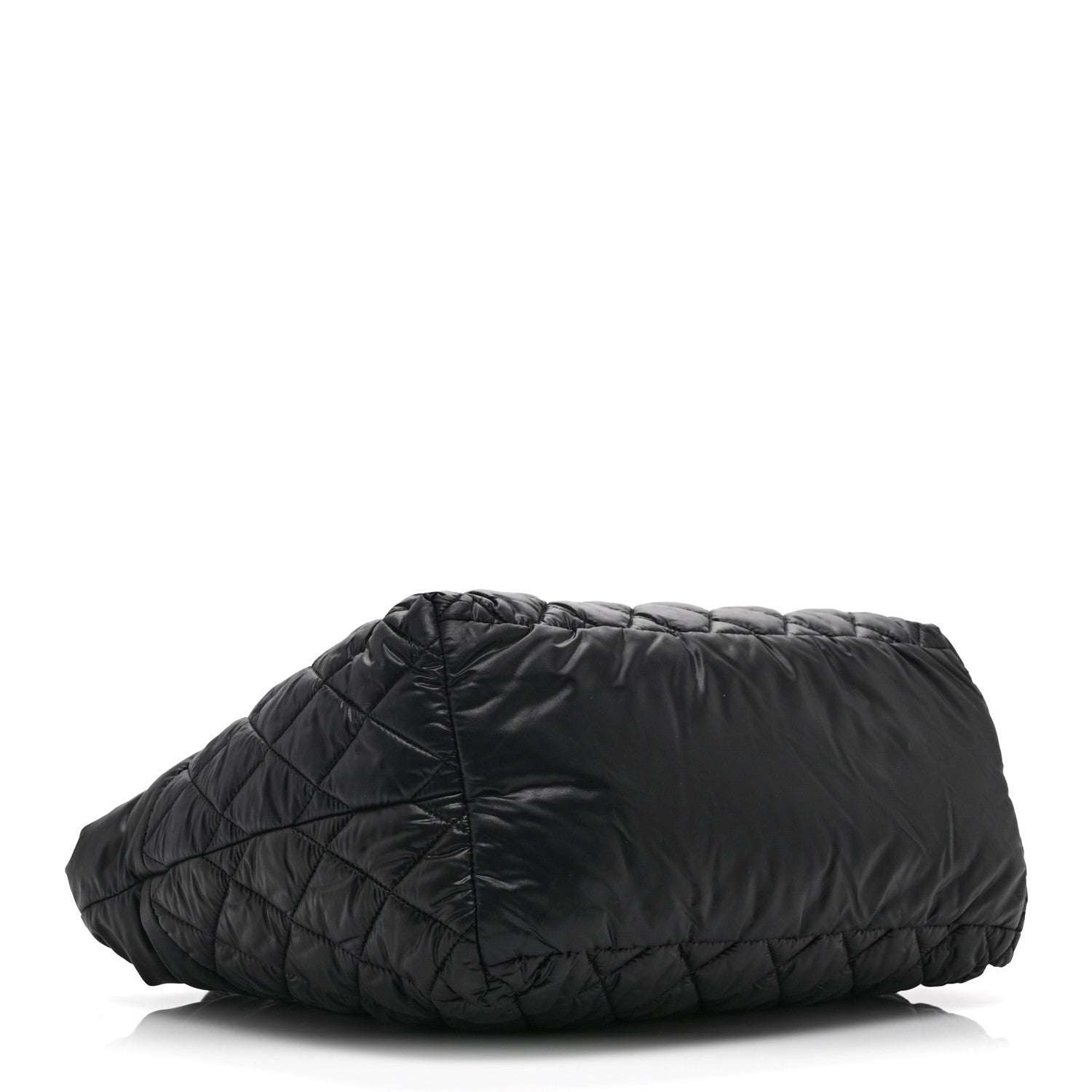 Chanel Nylon Quilted Small Coco Cocoon Tote Black 4 of 10