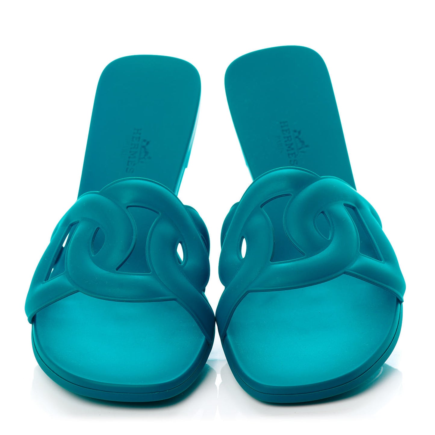 Rubber Aloha Sandals 41 Bleu Vif