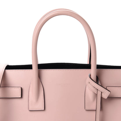 Saint Laurent Smooth Calfskin Baby Sac De Jour Pale Pink 9 of 9