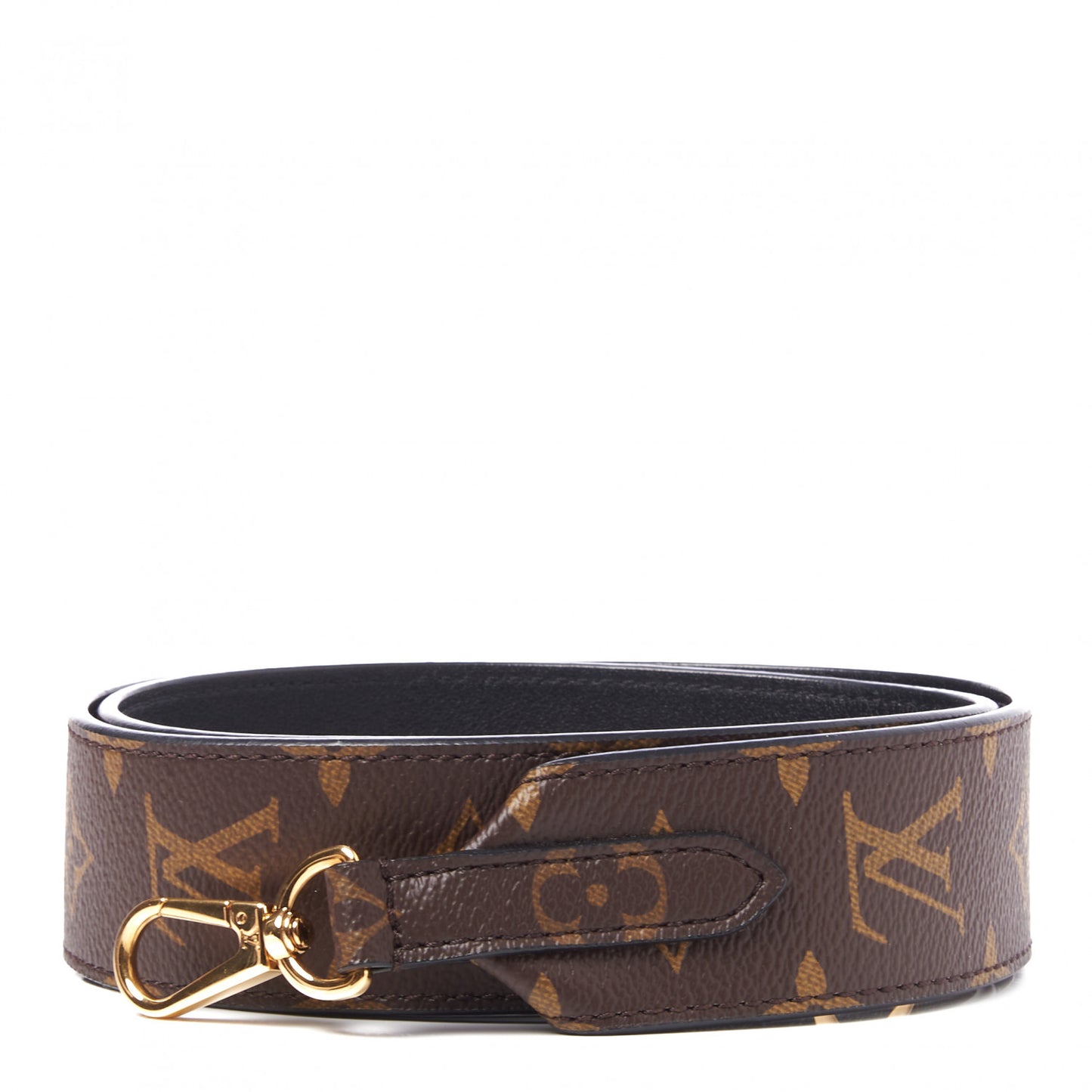 Monogram Bandouliere Shoulder Strap Black