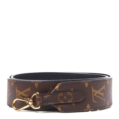 Louis Vuitton Monogram Bandouliere Shoulder Strap Black 1 of 5