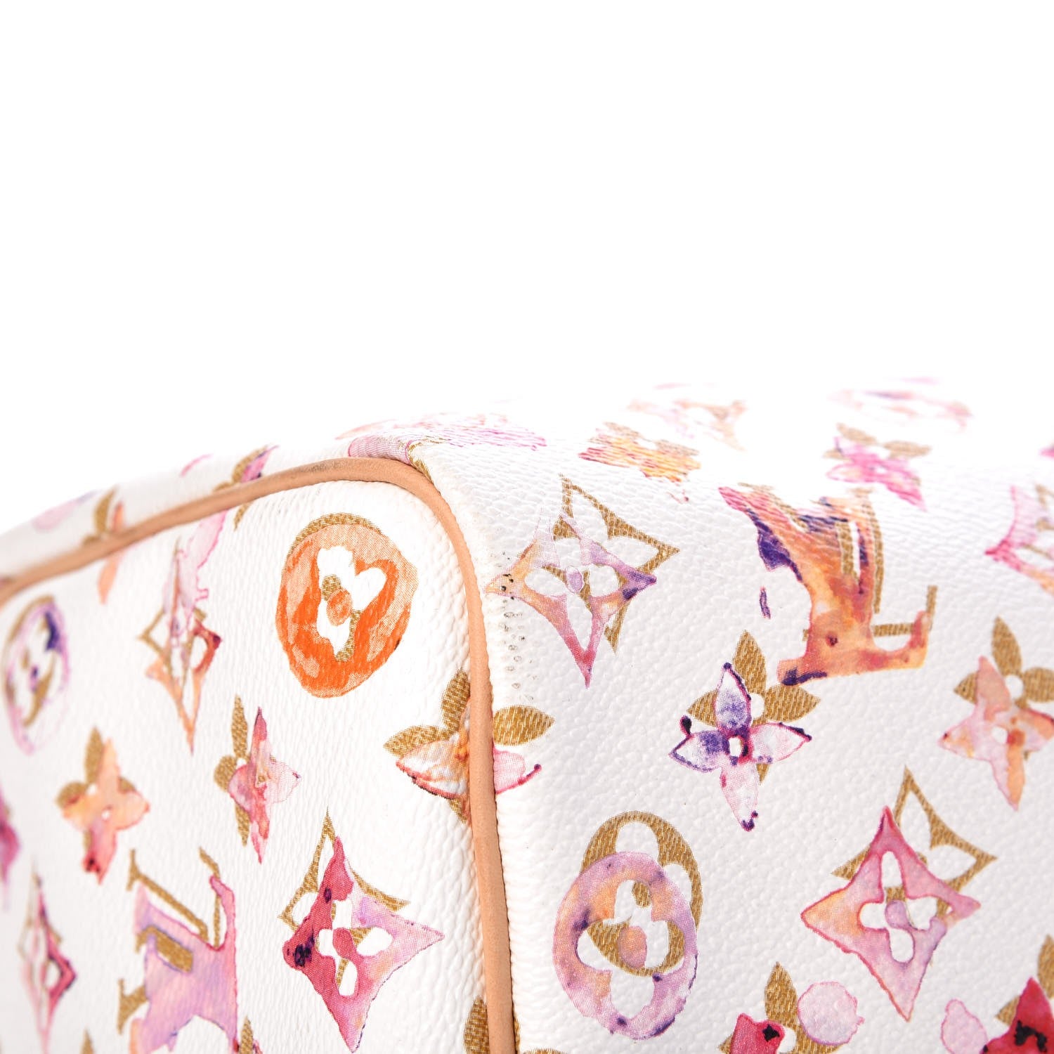 Louis Vuitton Watercolor Aquarelle Speedy 35 White 9 of 12