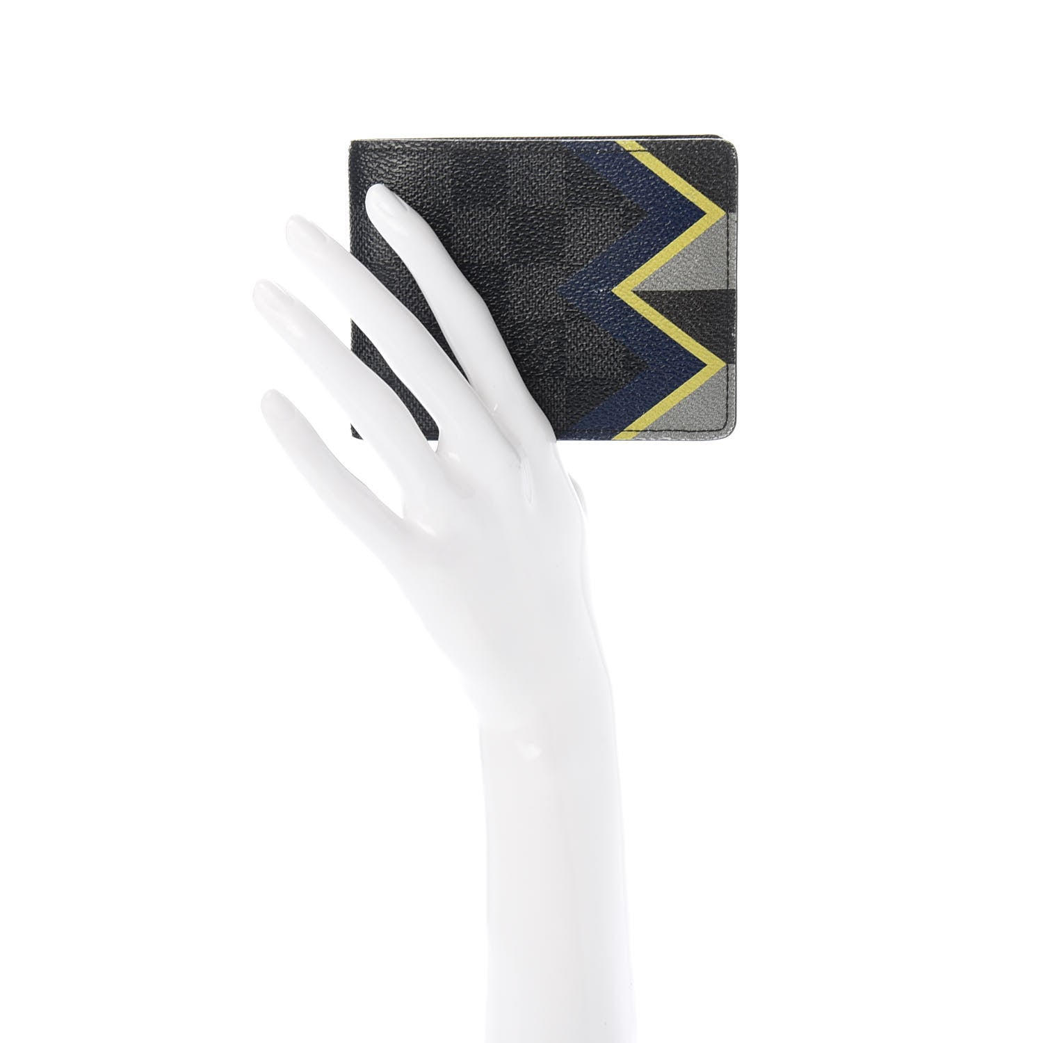 Louis Vuitton Damier Graphite Karakoram Slender Wallet 2 of 7
