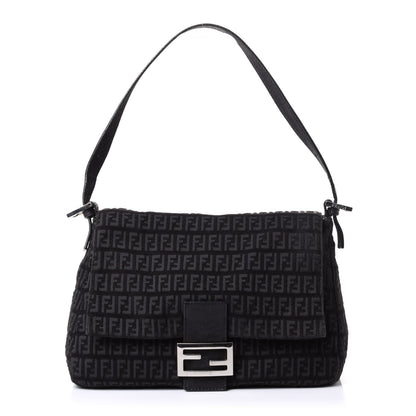 Fendi Zucchino Mama Baguette Black 1 of 4