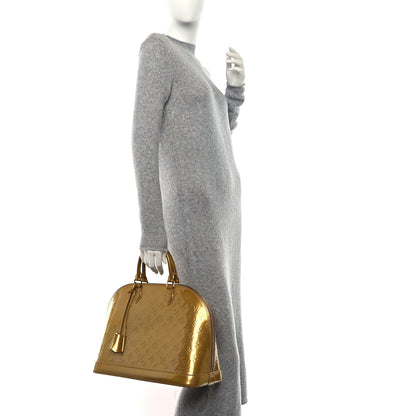 Louis Vuitton Vernis Alma GM Beige Poudre 2 of 9