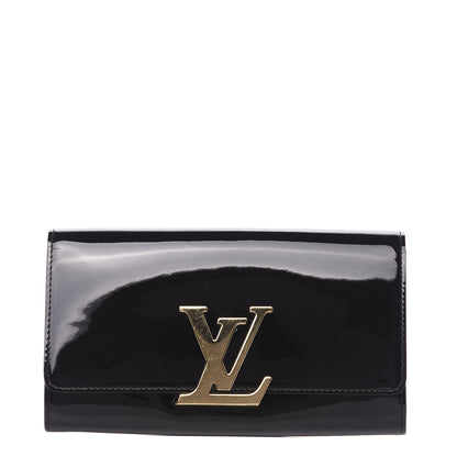 Louis Vuitton Patent Louise Clutch Black 1 of 11