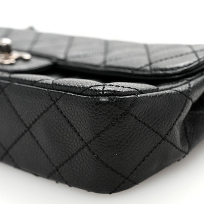 Chanel Caviar Quilted East West Flap Black 10 of 10