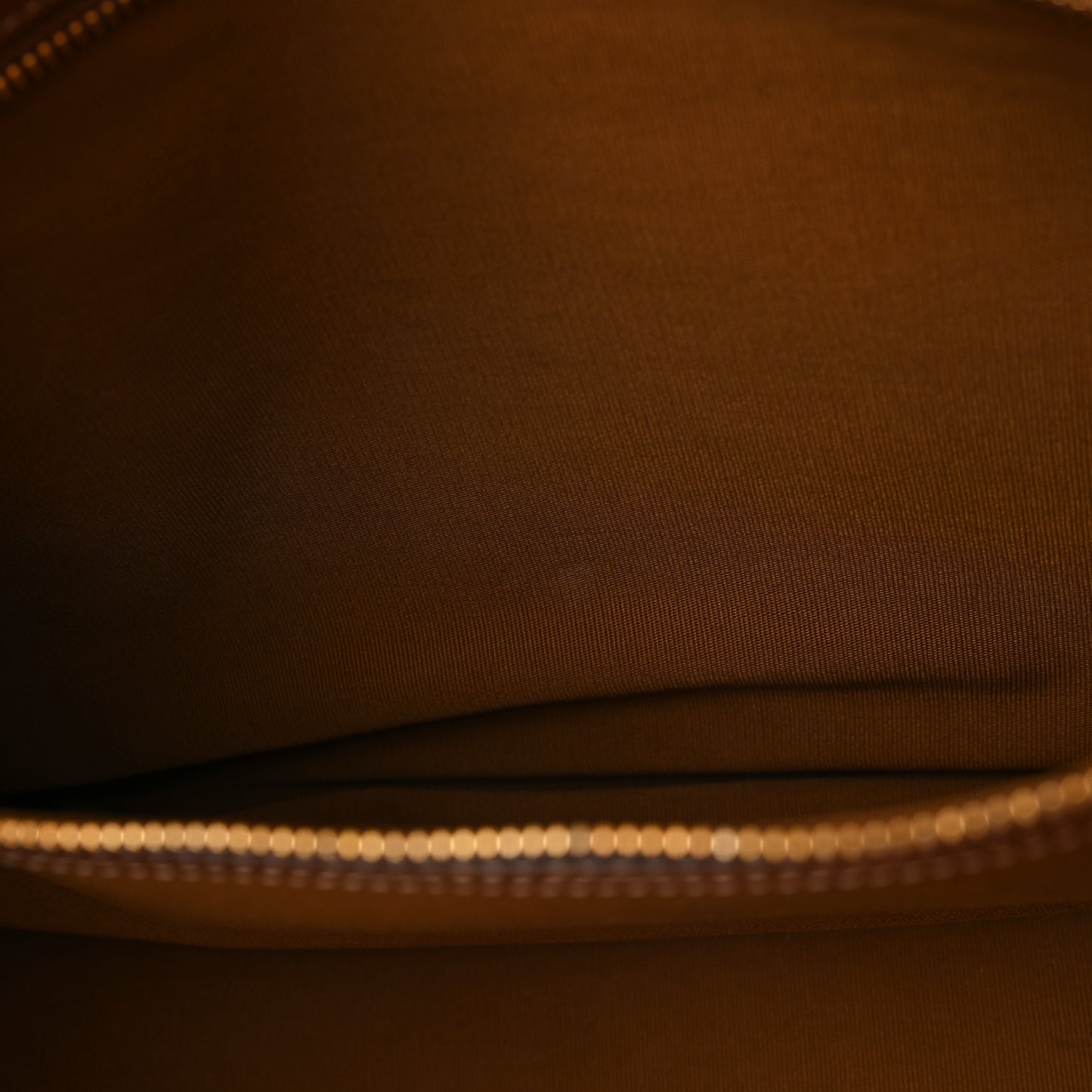 Triomphe Canvas Calfskin Horizontal Cabas Tan