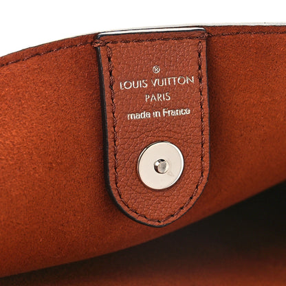 Louis Vuitton Calfskin Lockmeto Caramel Creme Black 6 of 8