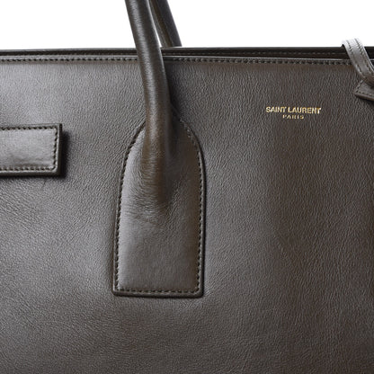 Saint Laurent Calfskin Large Sac De Jour Carryall Mousse 8 of 18