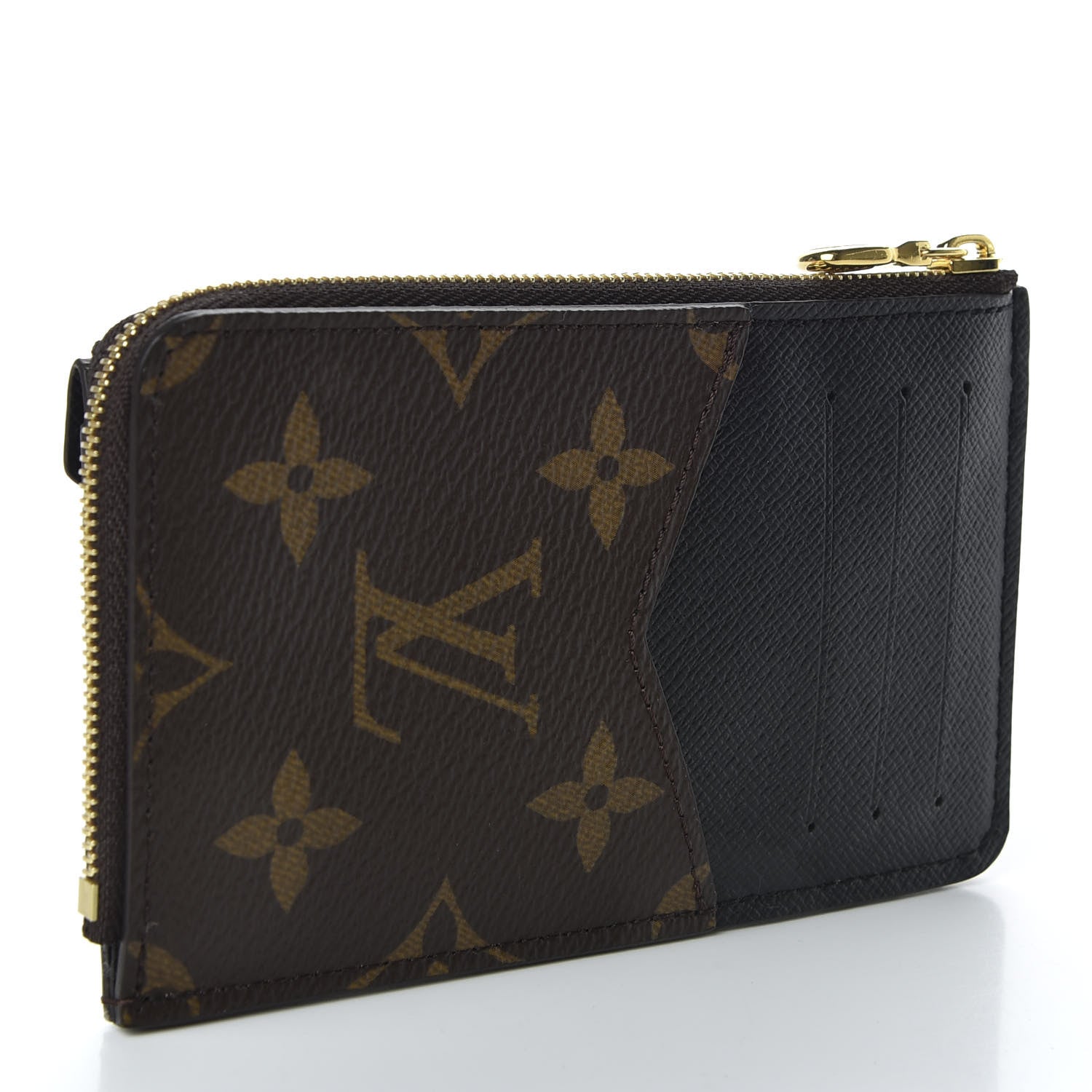 Louis Vuitton Monogram Recto Verso Card Holder Black 4 of 9