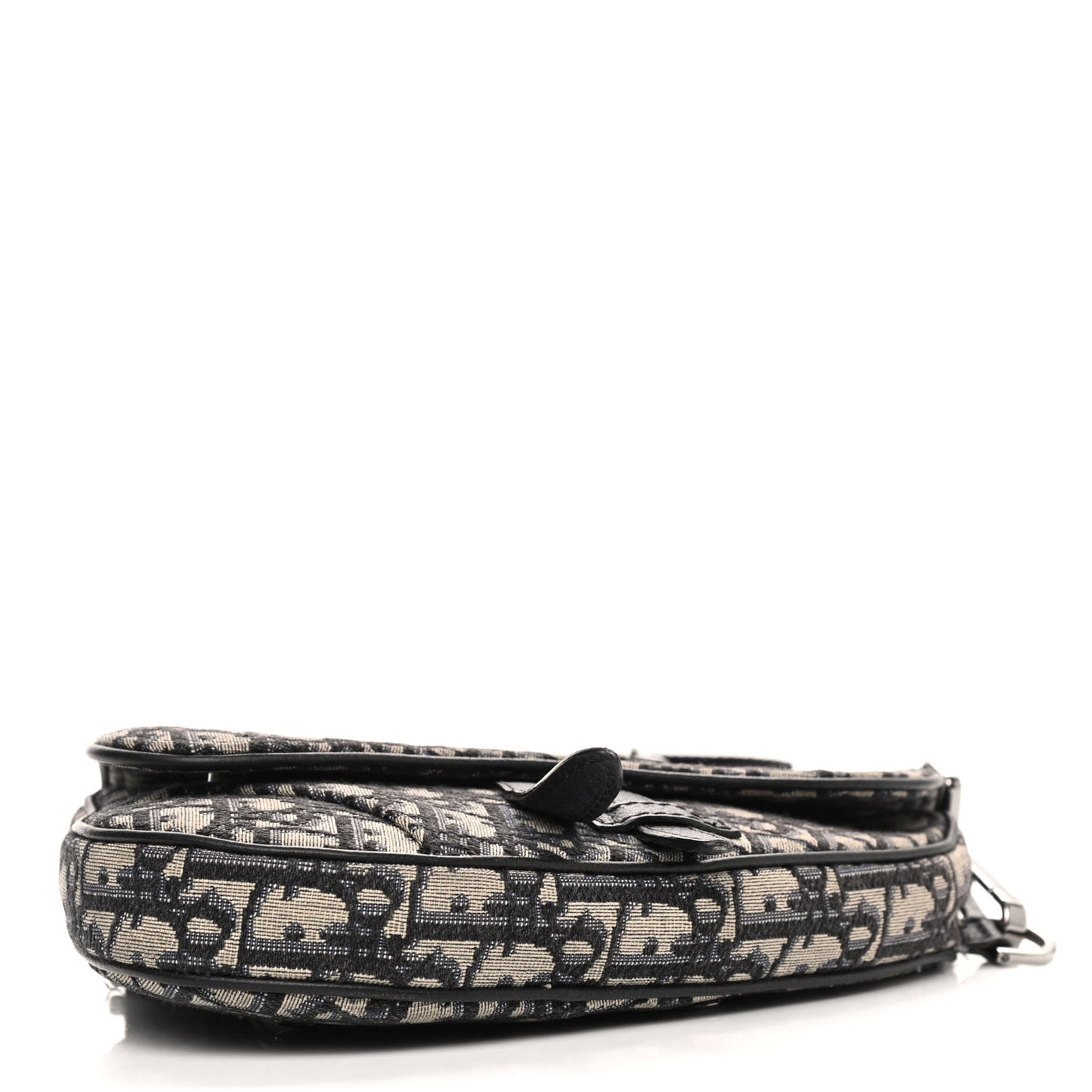 Oblique Mens Mini Saddle Bag Blue