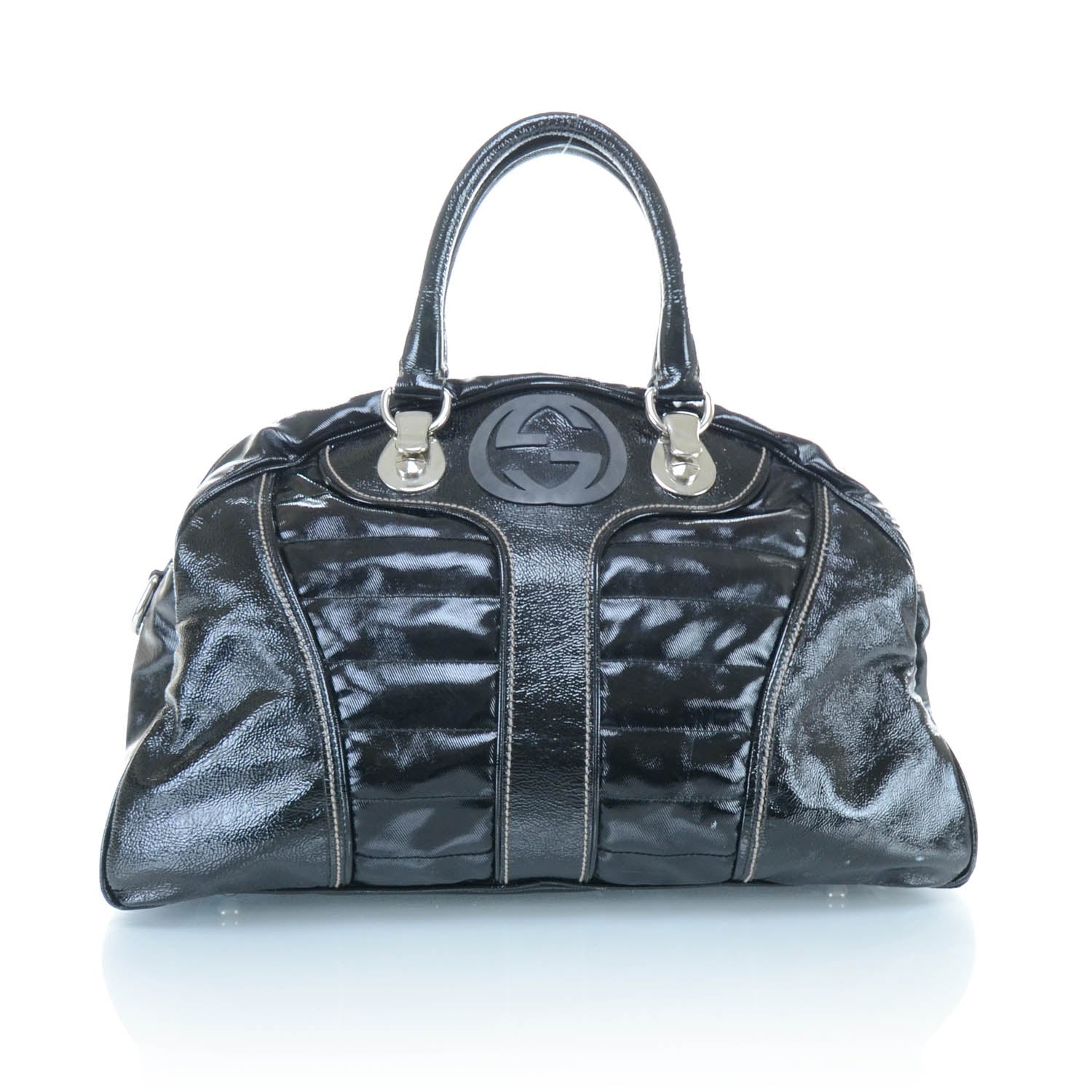 Gucci Dialux Snow Glam Medium Boston Black 1 of 11