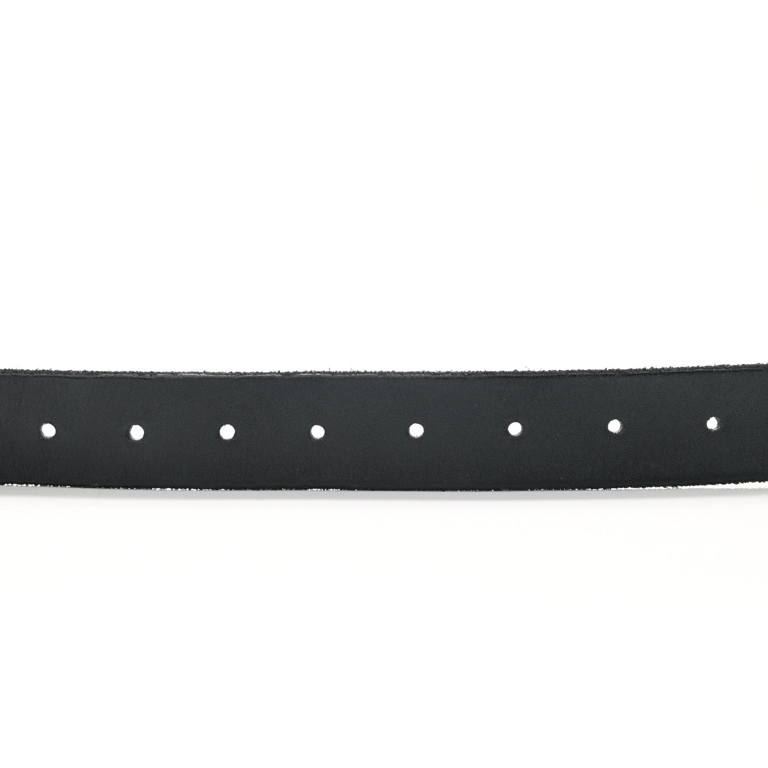 Gucci Cuoio Toscano Nickel Double G 30mm Belt 100 40 Black 5 of 5