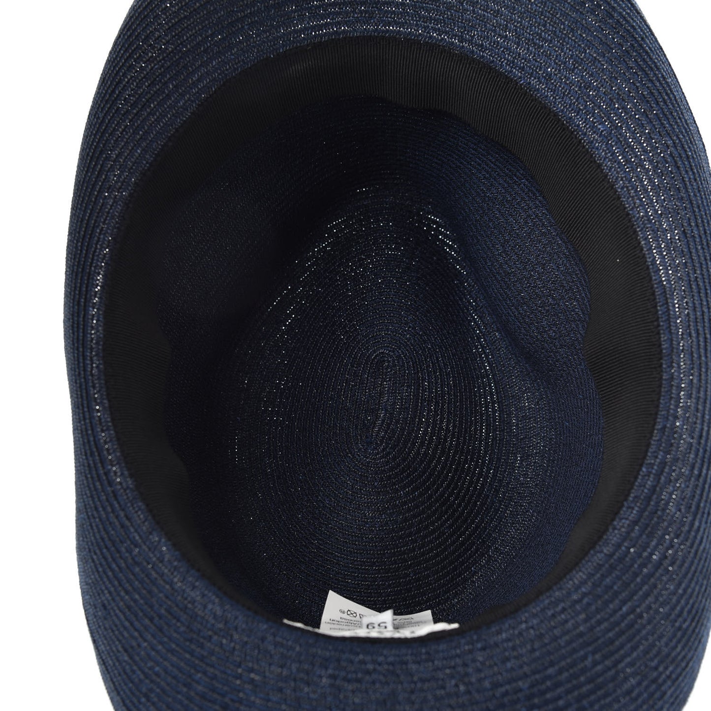 Straw Grosgrain Hat 59