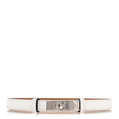 Hermes Epsom Kelly Belt White 1 of 6