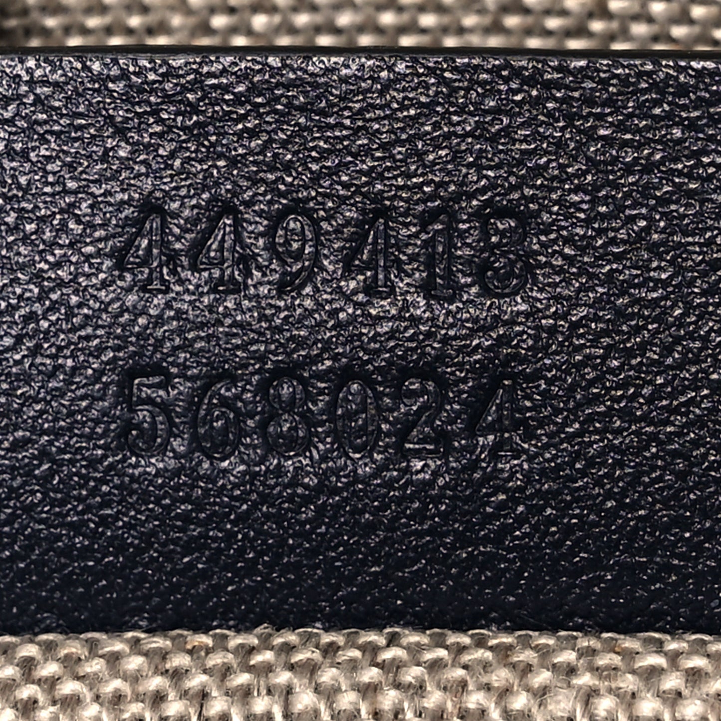 Soft Microguccissima Mini Bree Messenger Bag Blue