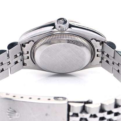 Rolex Stainless Steel 18K White Gold Diamond 26mm Oyster Perpetual Datejust Watch Pink 79174 4 of 4