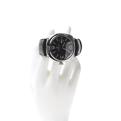 Panerai Stainless Steel Calfskin 45mm Radiomir Black Seal Logo Manual Winding Watch Black PAM00754 2 of 6
