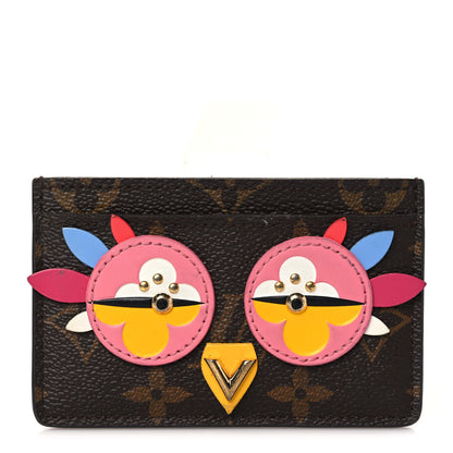 Louis Vuitton Monogram Lovely Birds Card Holder 1 of 6