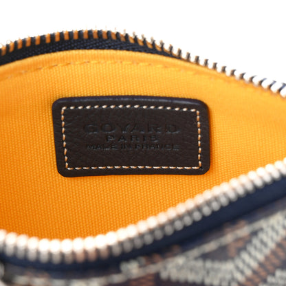 Goyard Goyardine Nano Senat Key Pouch Navy 6 of 8