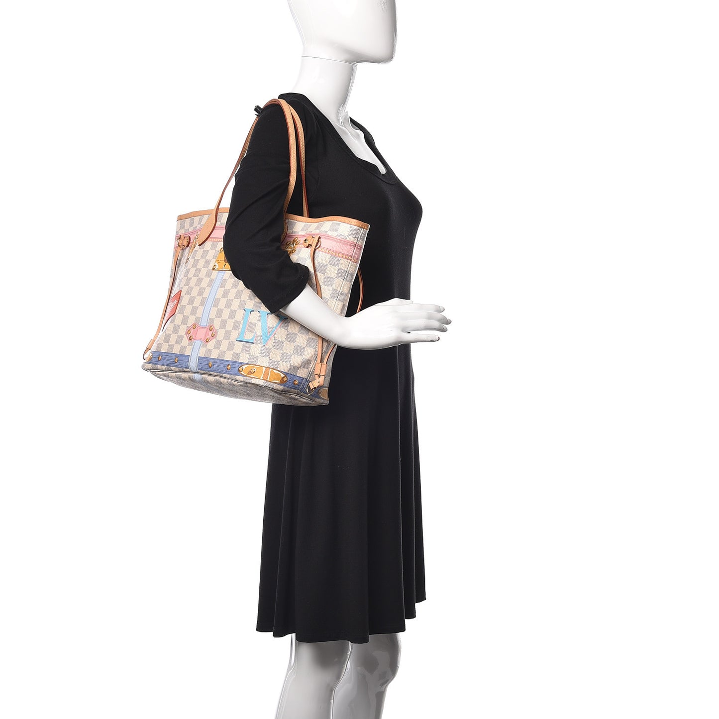 Damier Azur Summer Trunks Neo Neverfull MM