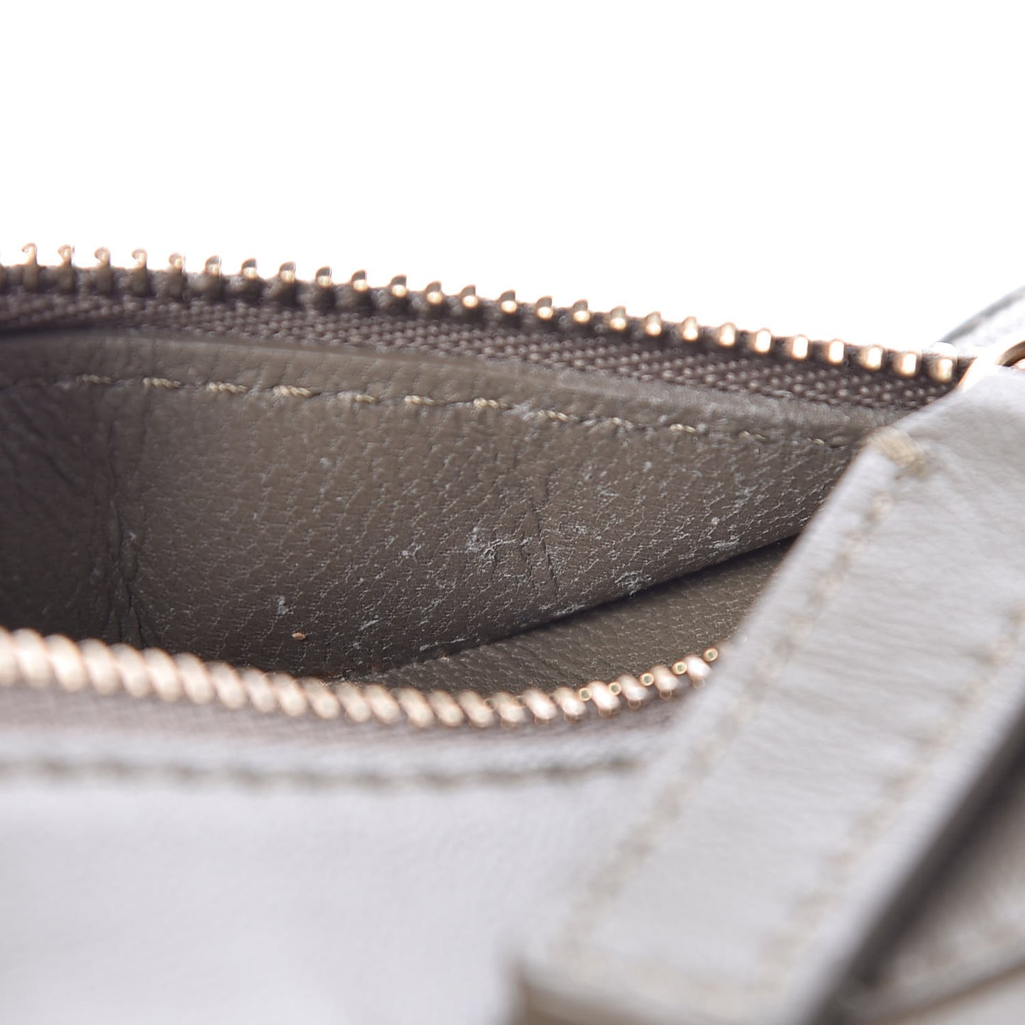 Lambskin Horizontal Cabas Grey