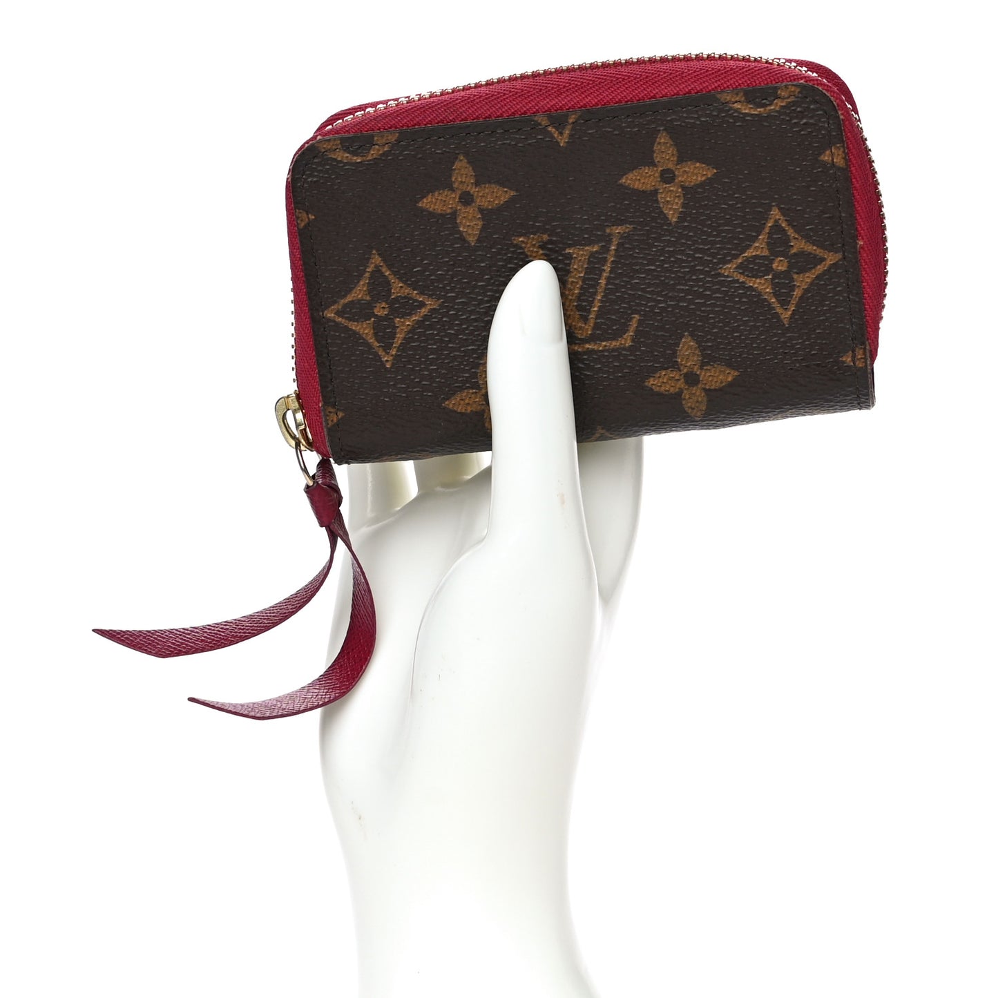 Monogram Zippy Multicartes Fuchsia