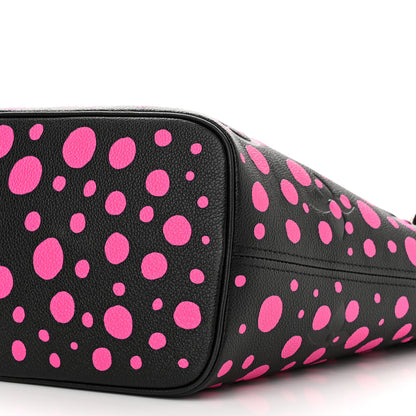 Louis Vuitton LV X YK Empreinte Infinity Dots Neverfull MM Black Fuchsia 11 of 11