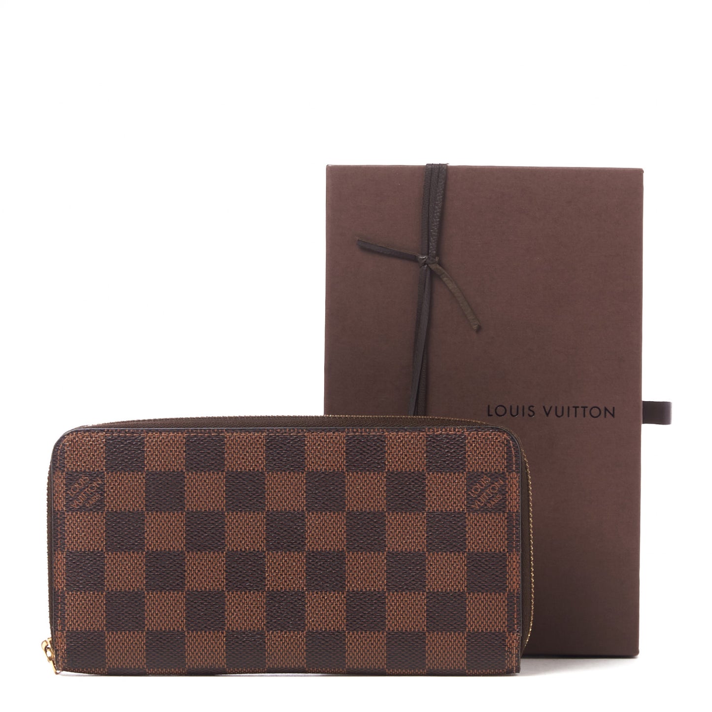 Damier Ebene Zippy Wallet