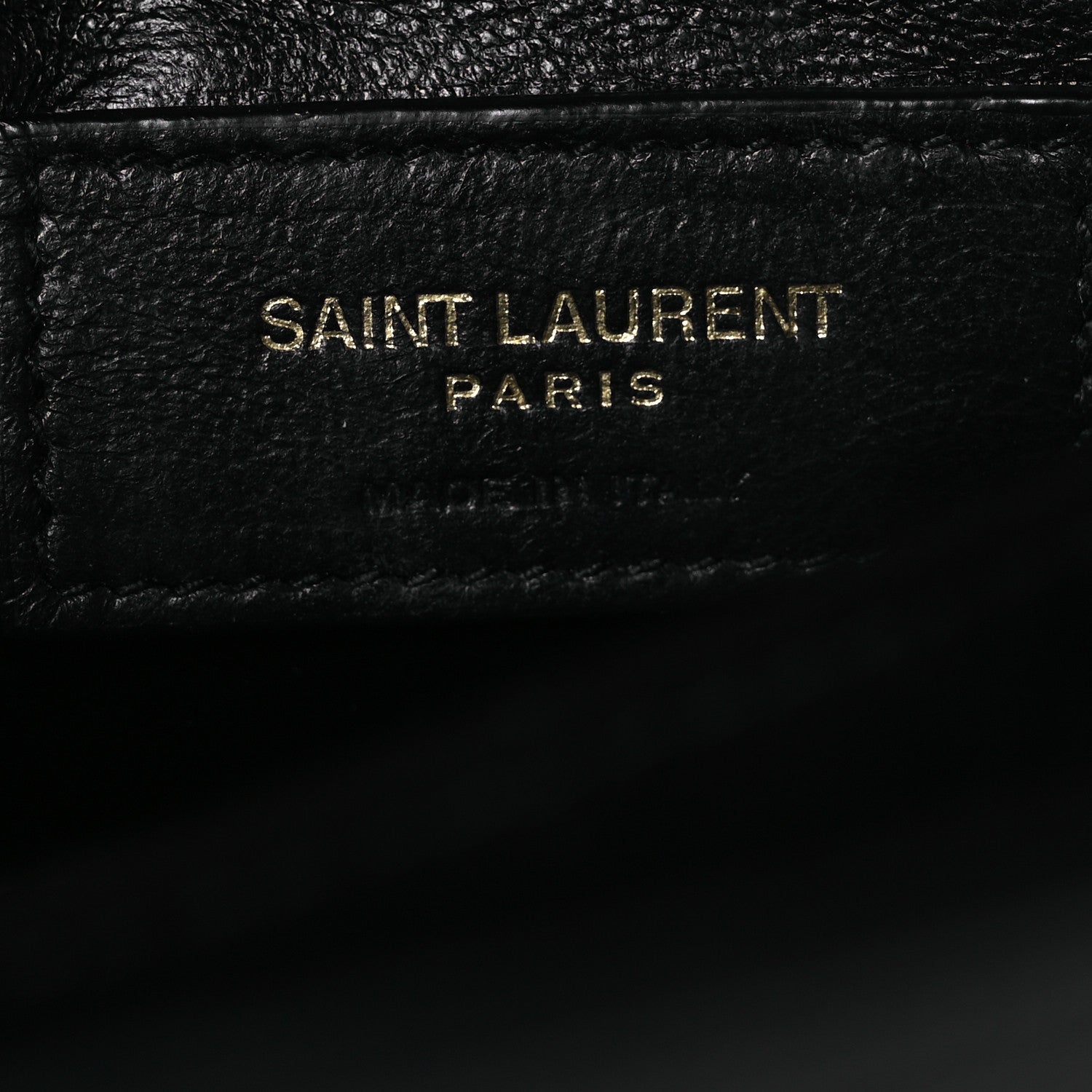 Saint Laurent Grain de Poudre Mini Classic Monogram Cassandra Top Handle Black 7 of 11