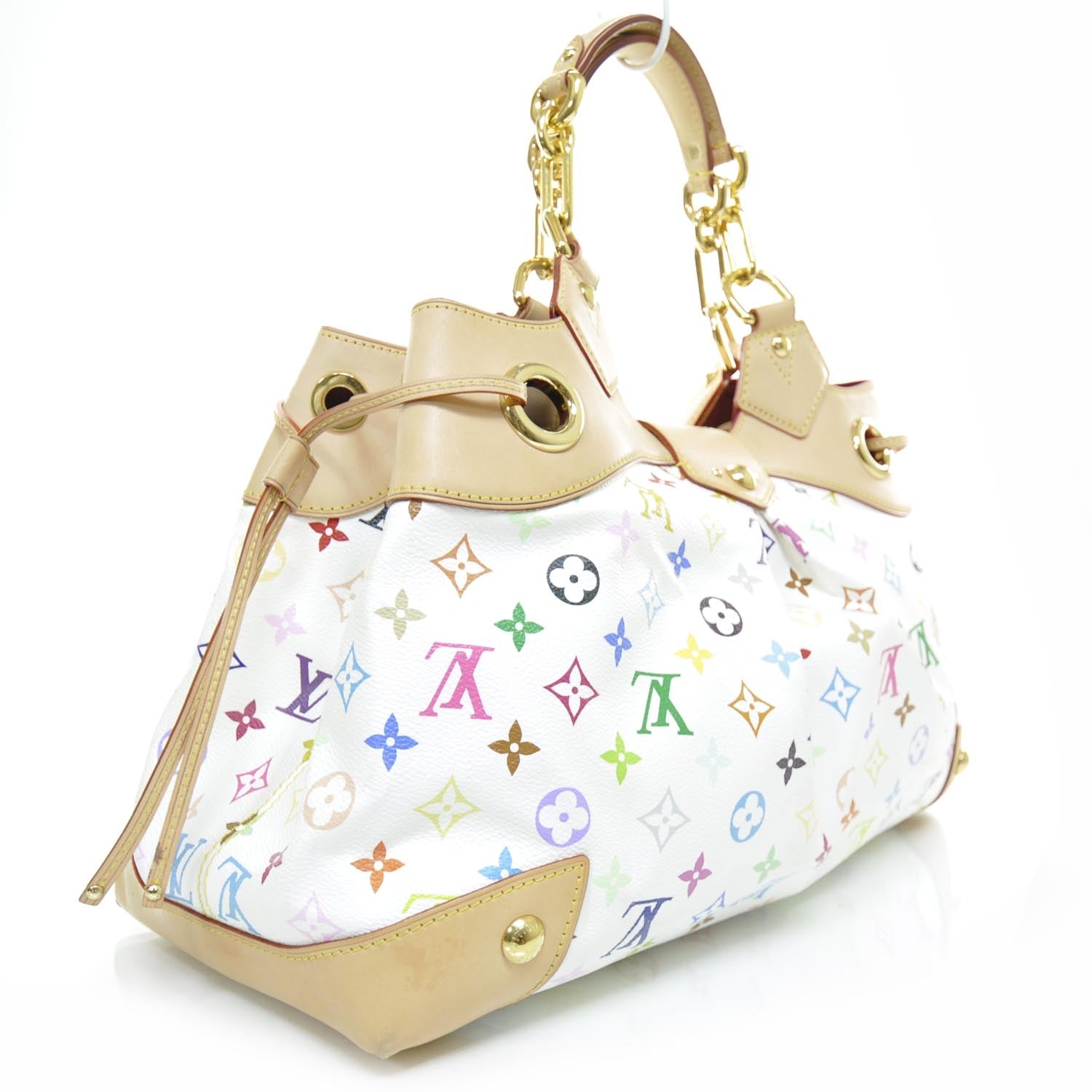 Louis Vuitton Monogram Multicolor Ursula White 2 of 9