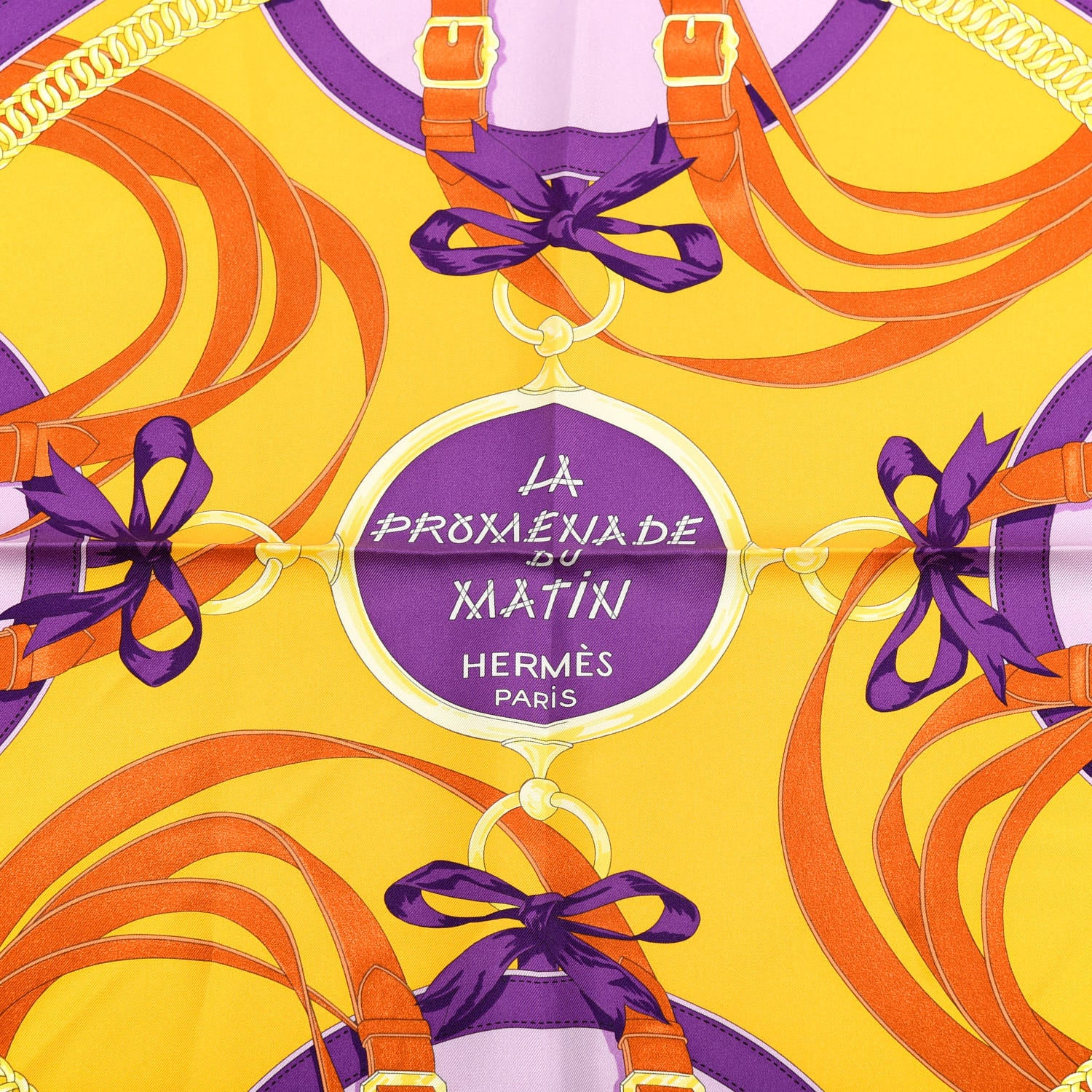 Hermes Silk La Promenade Du Matin Scarf 90 2 of 4