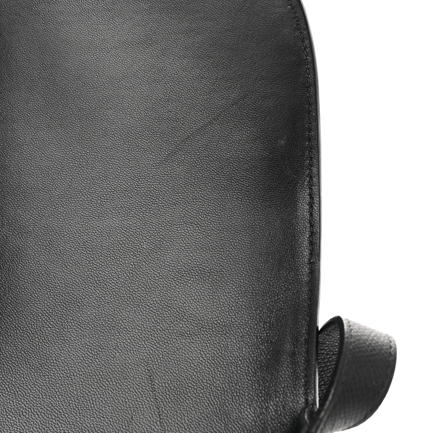 Celine Grained Calfskin Medium Trotteur Black 13 of 15