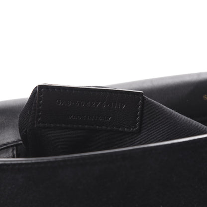 Saint Laurent Suede Monogram Tassel Kate 99 Baguette Bag Black 10 of 11
