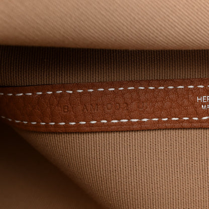 Hermes Twill D Negonda Garden Party 30 TPM Tote Trench Gold 7 of 10