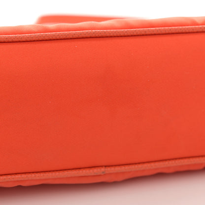 Prada Re-Nylon Saffiano Mini Re-Edition 2005 Bag Arancio 11 of 13