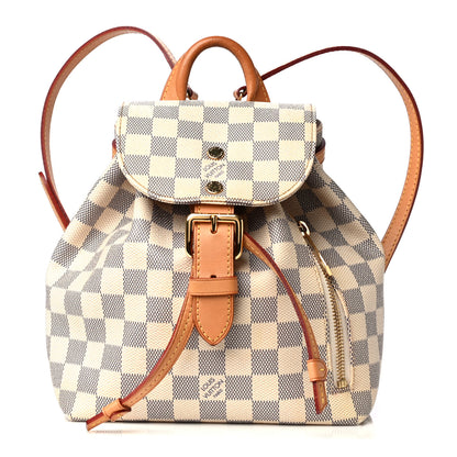 Louis Vuitton Damier Azur Sperone BB Backpack 1 of 4